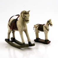 Hojdací kôň 12,5x4x12,5cm