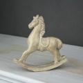 Hojdací kôň hnedý 13x13cm