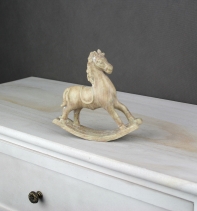 Hojdací kôň hnedý 13x13cm