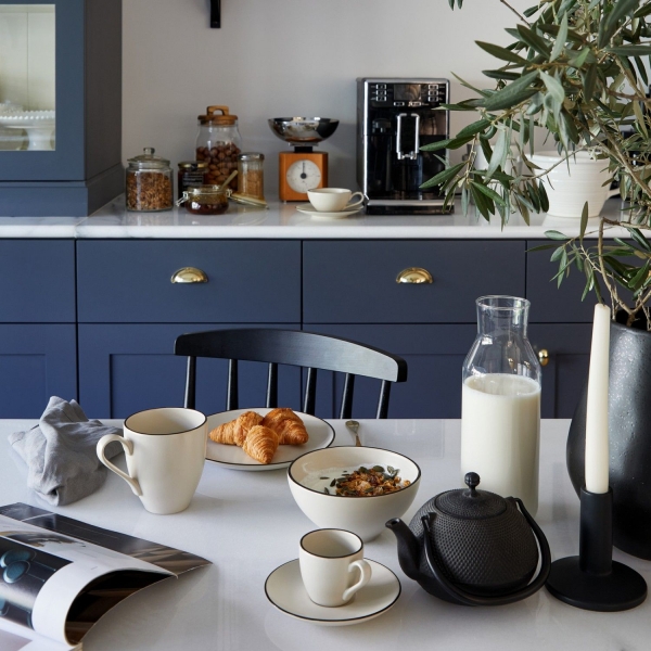 Hrnček na kávu s tanierikom 0,09l AUGUSTA