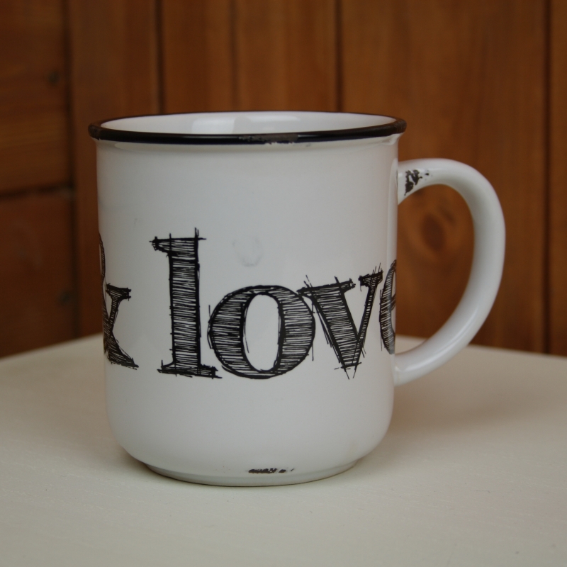 Hrnček AND Love 12x8,5x9,5cm