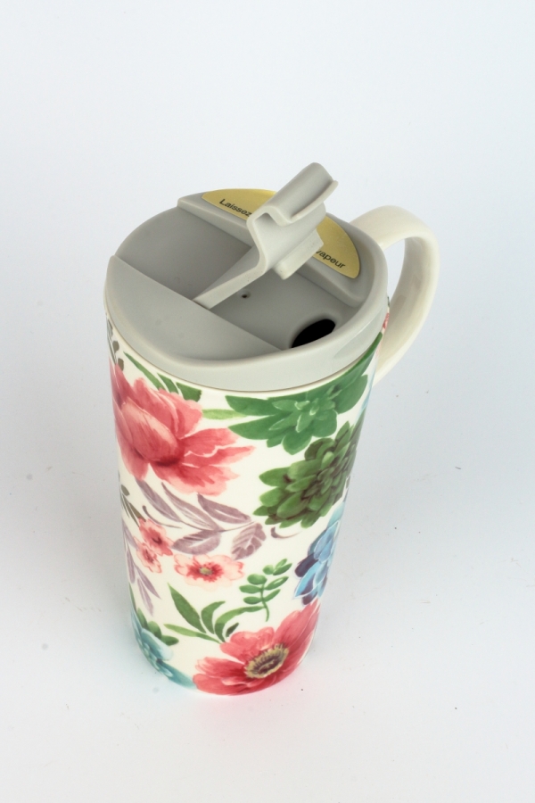 Hrnček cestovný Sukulenty 500ml