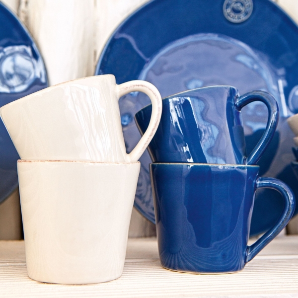 Hrnček na čaj s tanierikom biely Costa Nova NOVA 0,19l