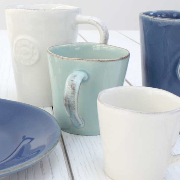 Hrnček na čaj s tanierikom biely Costa Nova NOVA 0,19l