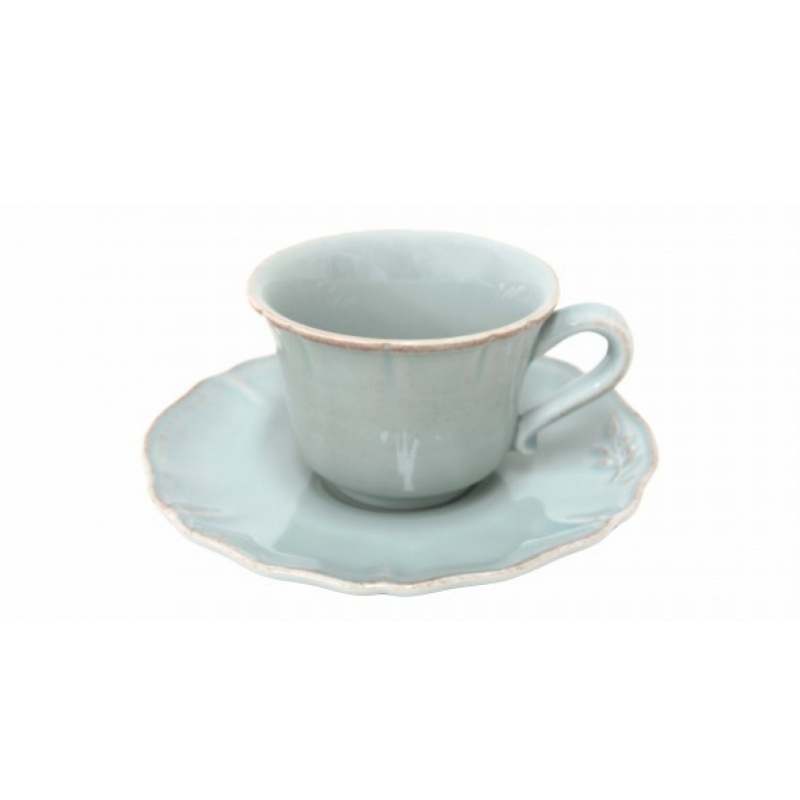 Hrnček na čaj s tanierikom tyrkys Alentejo 0,22l