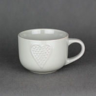 Hrnček na čaj so srdcom 500ml