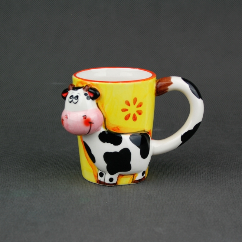 Hrnček pre deti kravička 13cm