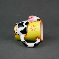 Hrnček pre deti kravička 13cm