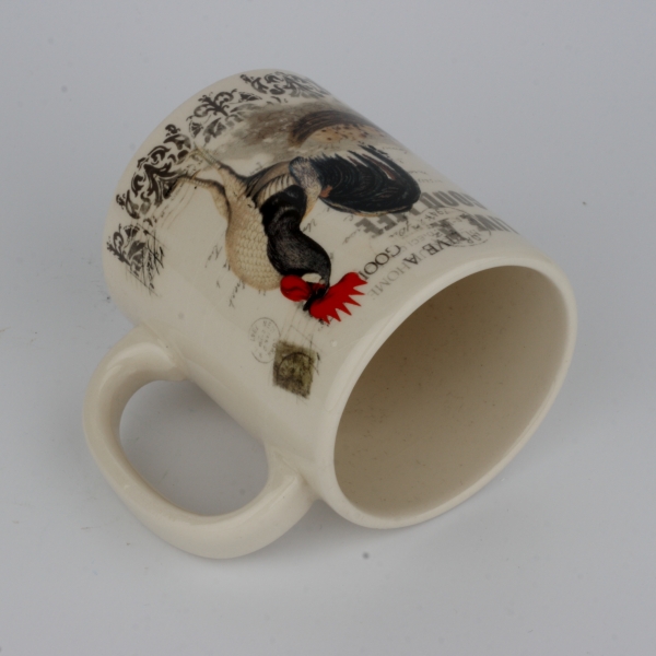 Hrnek s kohoutem 11x8x10cm