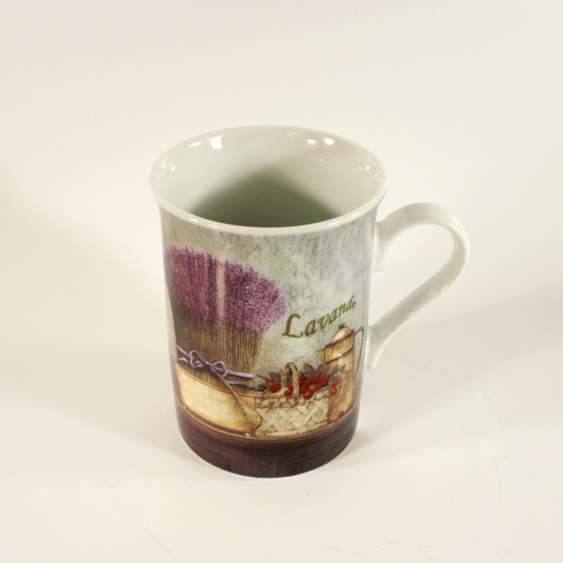 Hrnček s levanduľou