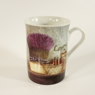 Hrnček s levanduľou