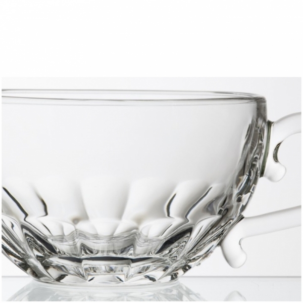 Hrnček sklenený Louison v.6,5cm