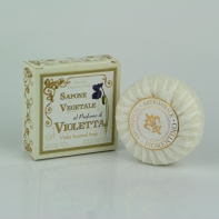 Talianske darčekové mydlo fialka 100g