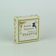 Talianske darčekové mydlo fialka 100g