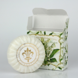 Talianske guľaté mydlo Fiorentino konvalinka 100g