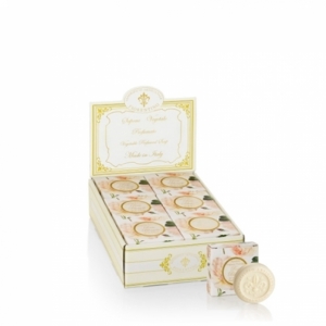 Talianske guľaté mydlo ruža 100g