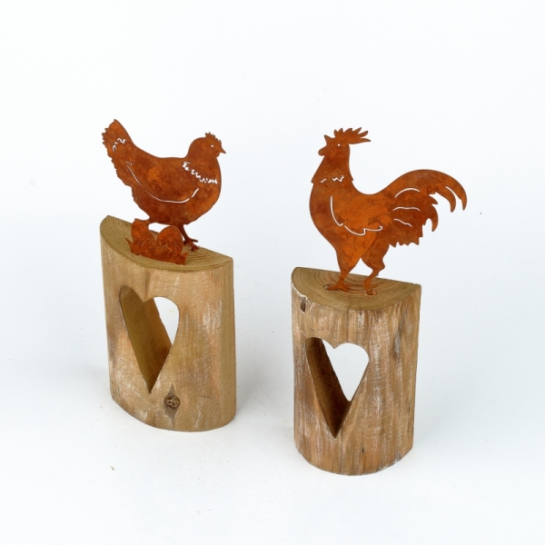 Jarné dekorácie kohút 28cm