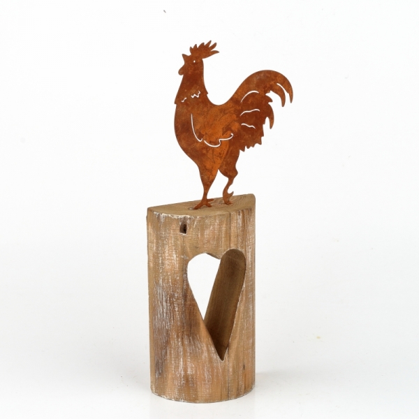 Jarné dekorácie kohút 28cm