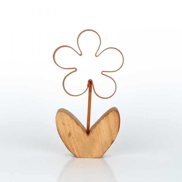 Jarná dekorácie kvetina 17cm