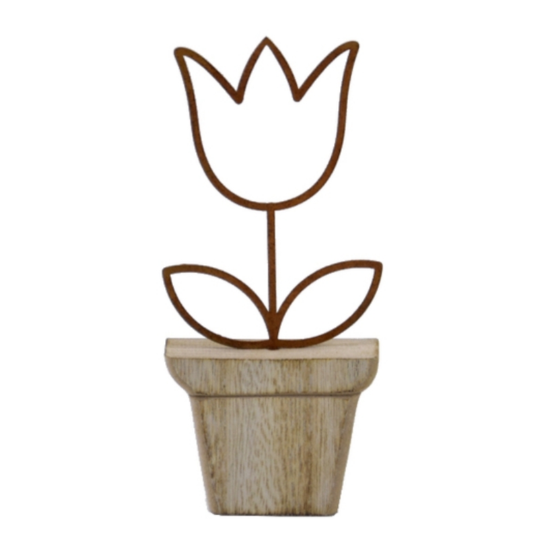 Jarná dekorácia na stôl tulipán