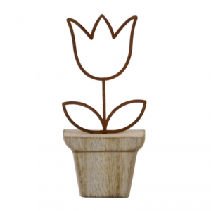 Jarná dekorácia na stôl tulipán 