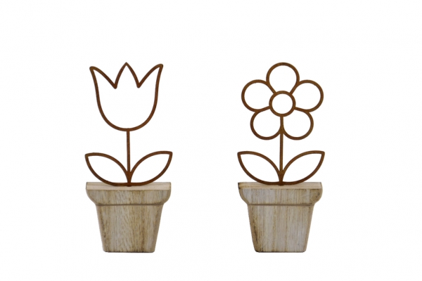 Jarná dekorácia na stôl tulipán