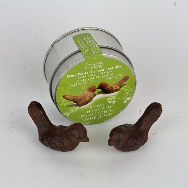 Jarné dekorácie vtáčiky 5x3cm