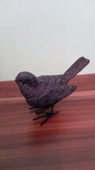 Jarné dekorácie vtáčik 6cm- vyradenú dek4921