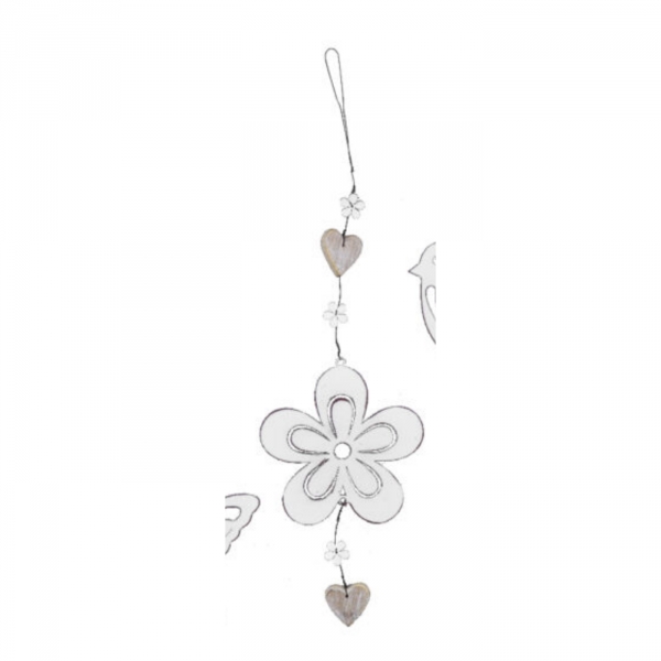 Jarná dekorácia s kvetinou 37cm