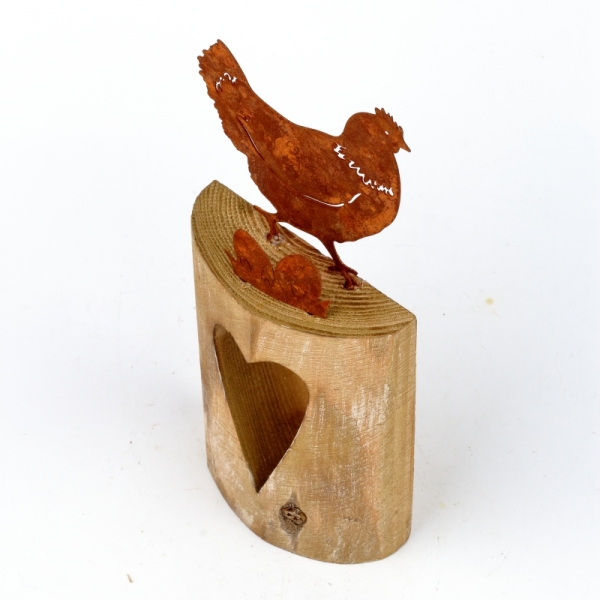 Jarná dekorácie sliepka 28cm