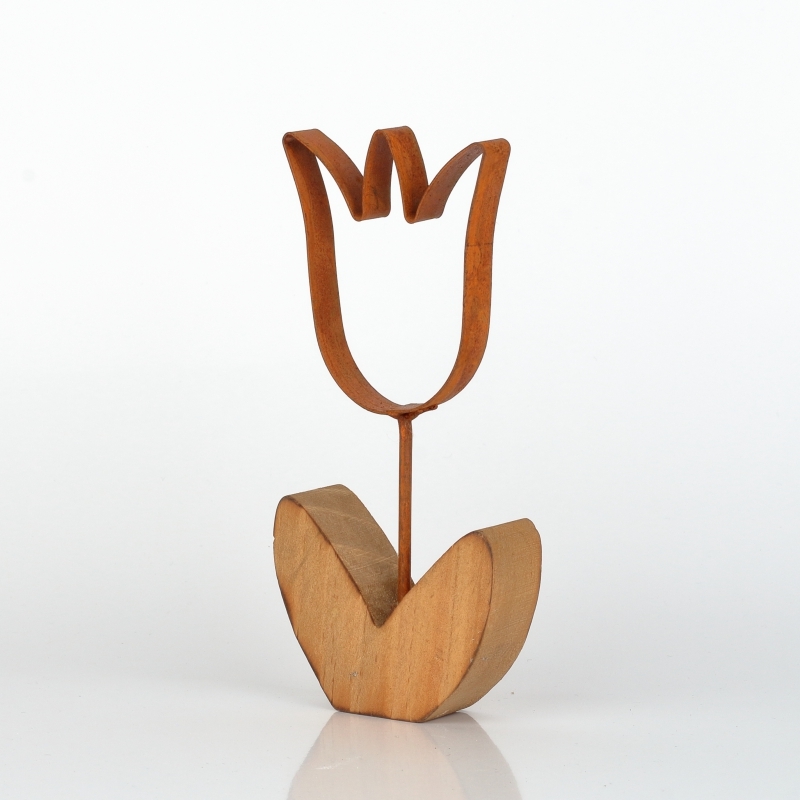 Jarná dekorácie tulipán 17cm