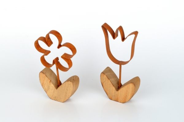 Jarná dekorácie tulipán 17cm