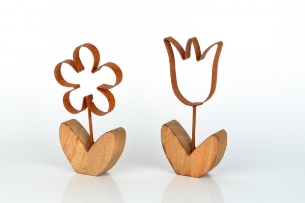 Jarná dekorácie tulipán 17cm