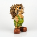 Stojací ježko s lopatkou 17cm