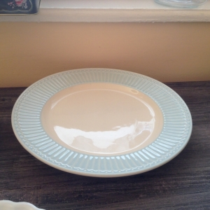 Jedálenský tanier Alice pale blue 27cm