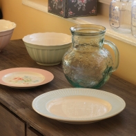 Jedálenský tanier Alice pale blue 27cm