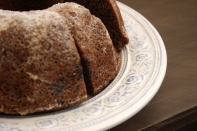 Jedálenský tanier modré ruže 25,8cm