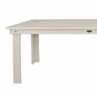 Jedálenský záhradný stôl biely 180x73x78cm