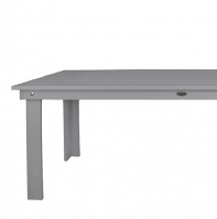 Jedálenský záhradný stôl sivý 180x73x78cm