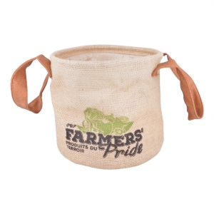 Jutová taška záhradná 21x21x18cm