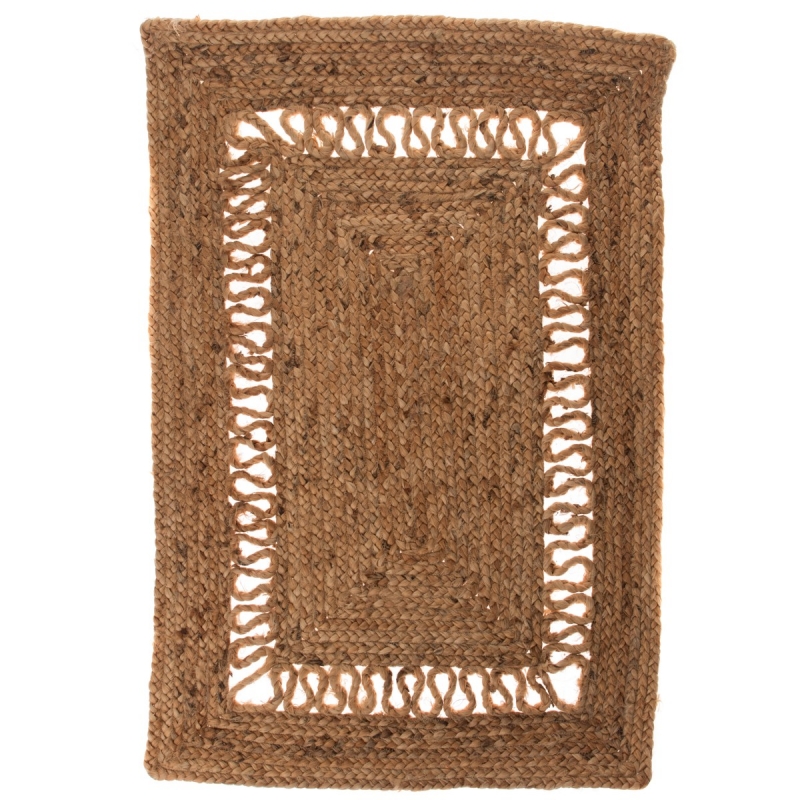 Jutový koberec 87x60x1cm