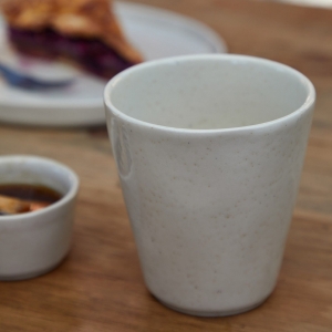 Kameninový hrnček 0,34l krémový LAGOA