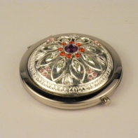 Vreckové zrkadielko zdobené 7cm