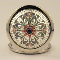 Vreckové zrkadielko zdobené 7cm