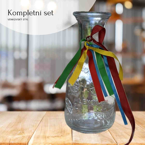 Karafa 1,1l so 4 pohármi 300ml