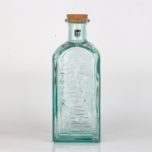 Sklenená fľaša s korkovým uzáverom 2l