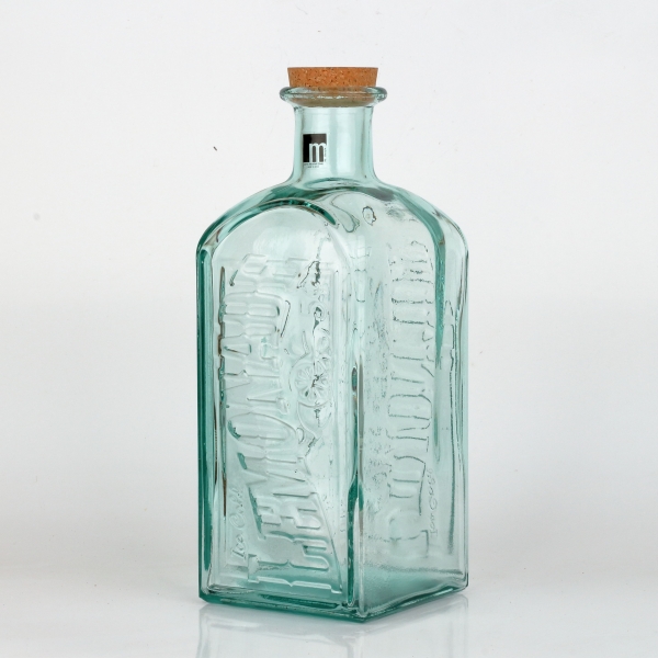 Sklenená fľaša s korkovým uzáverom 2l