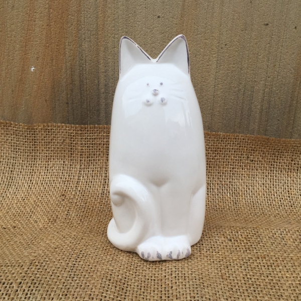 Pokladnička na peniaze mačka 10x19,5x9,5cm