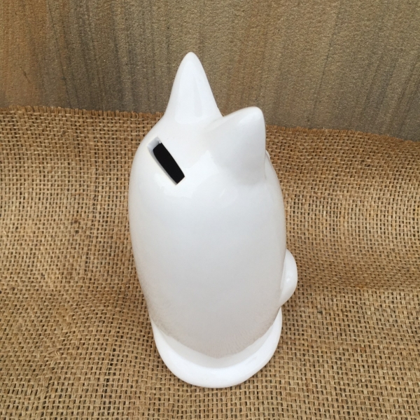 Pokladnička na peniaze mačka 10x19,5x9,5cm