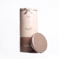 Keramická dóza káva + čaj + cukor 29,5x13cm